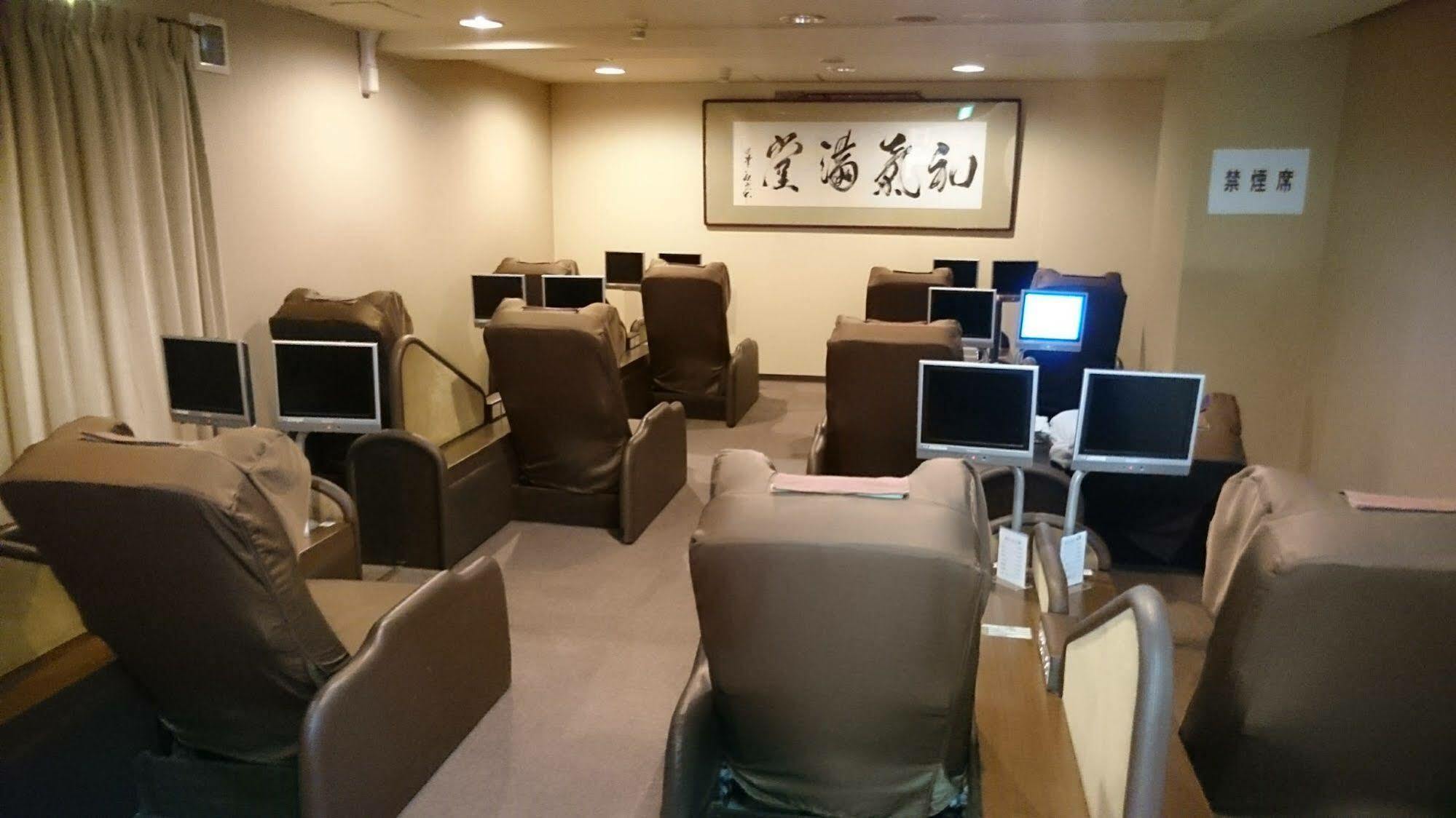 Capsule And Sauna New Japan Ex Hiroshima Exterior foto